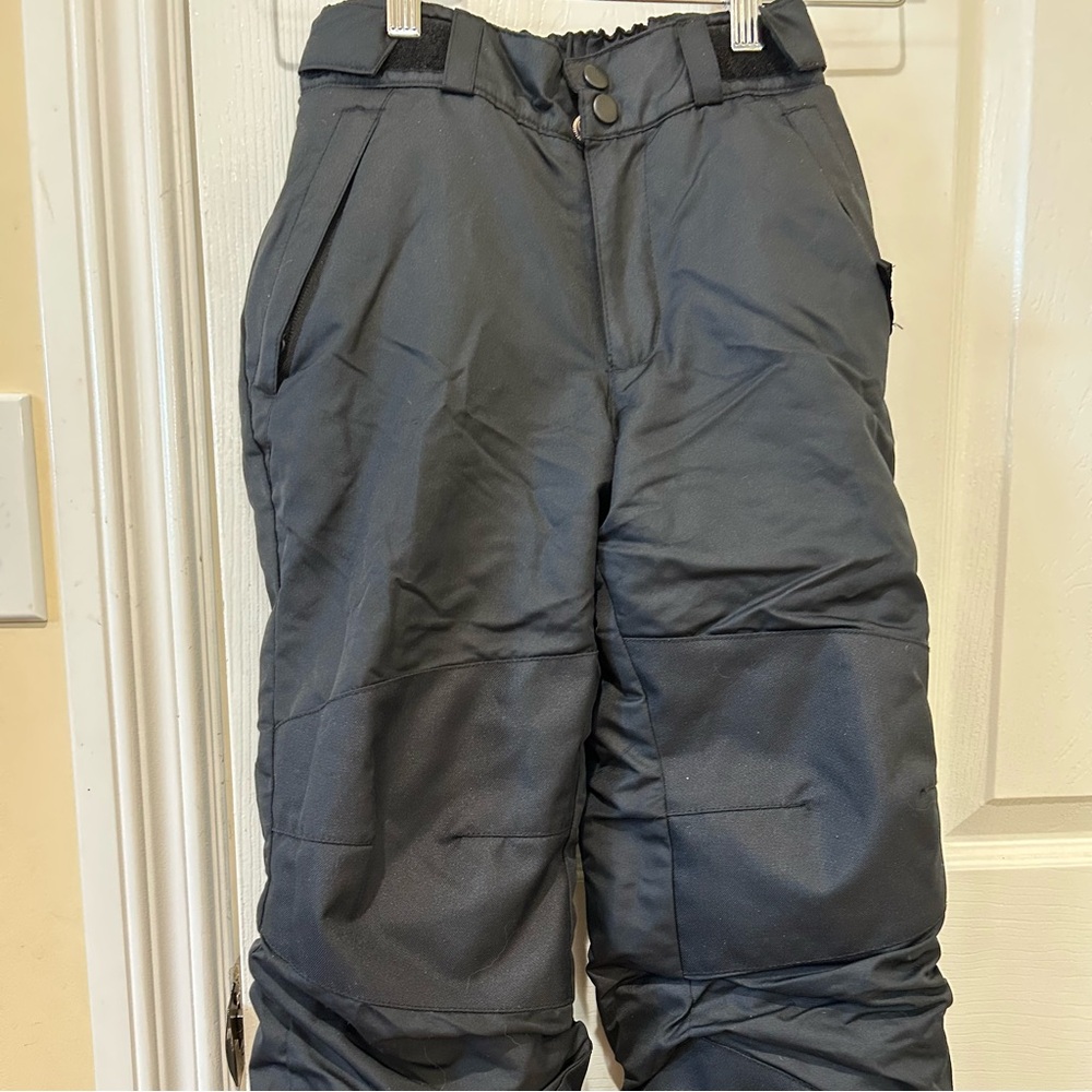 Kid’s Black Snow Pants